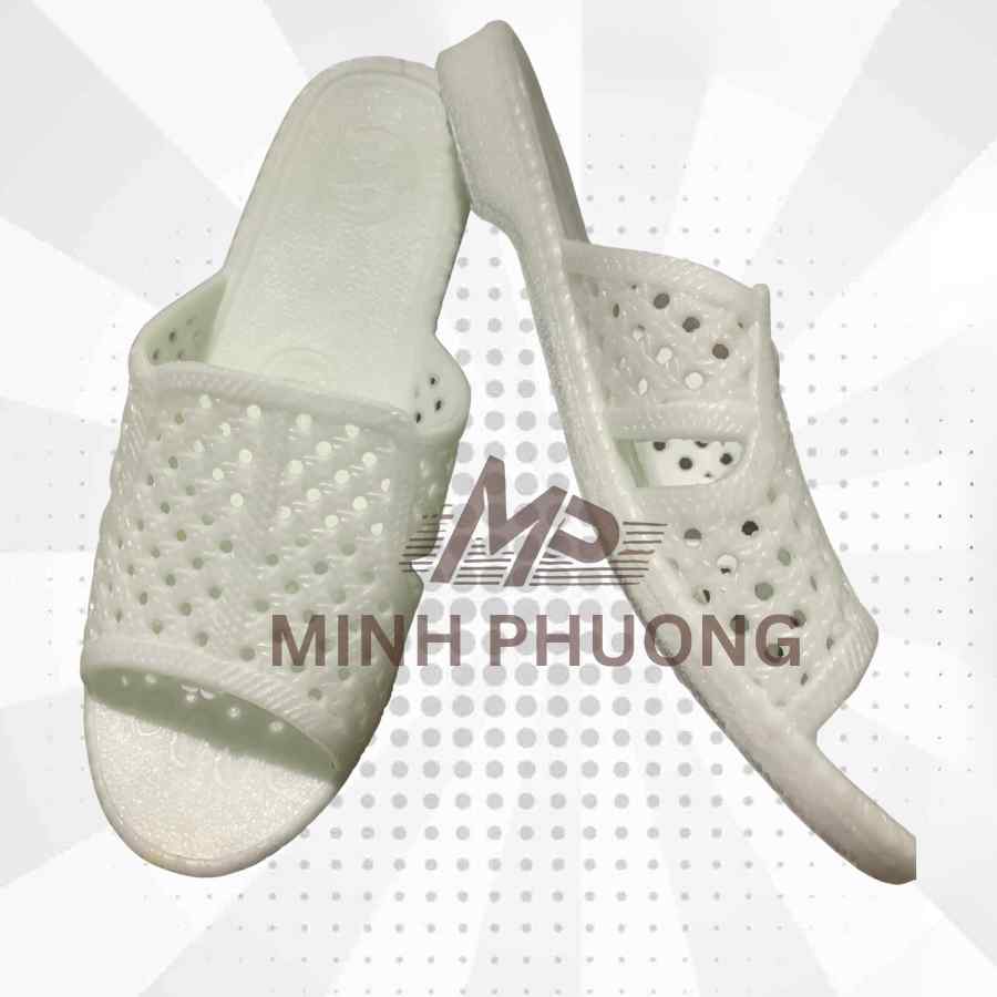 Dép tổ ong thái mác đen | Xưởng Dép Nhựa Minh Phương